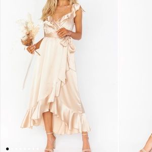 Brand new, never before worn Show Me Your MuMu bridesmaids dress!